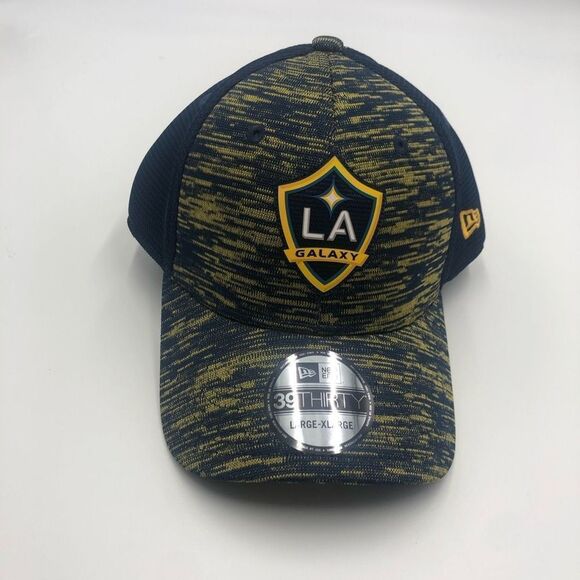 New Los Angeles Galaxy On Field Collection 39 Thirty Flex Baseball Cap Size L/XL - Picture 2 of 5